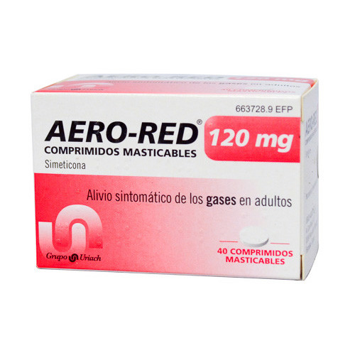 Imagen de Aero Red 120mg 40 comprimidos masticables